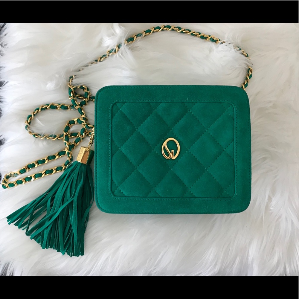 St John Quilted leather crossbody
